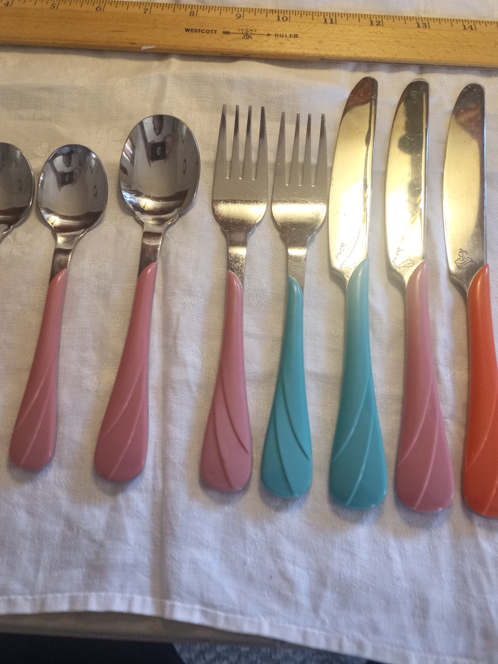 Colorful Stainless Flatware Set By Fiesta Ware